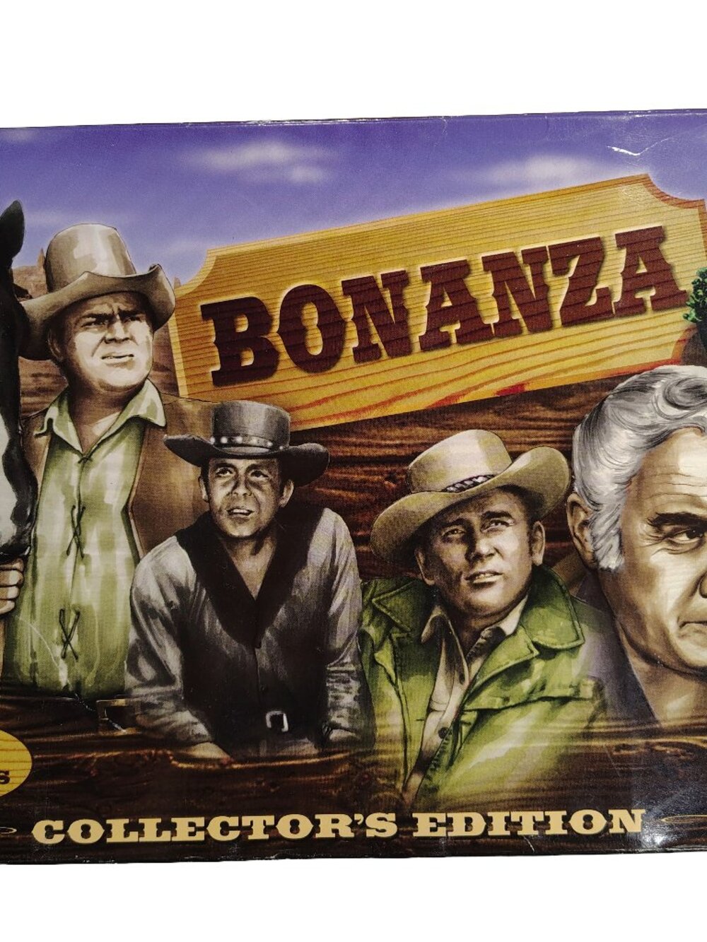 (1998) Bonanza 10-Pack VHS Cassette Tape Collector's Edition